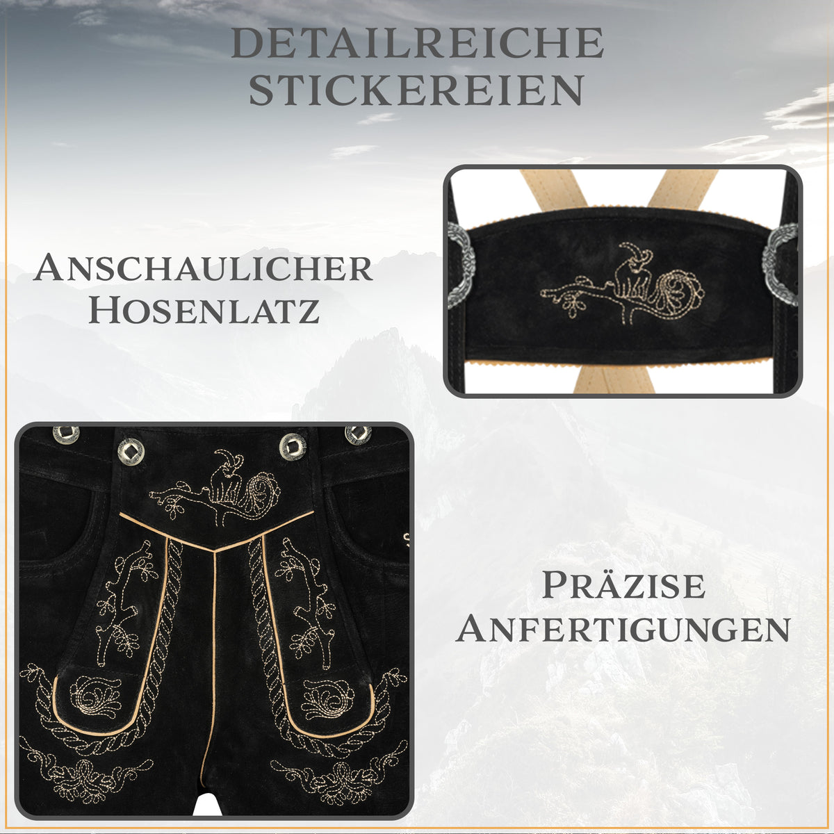 Steigenhöfer Lederhose LUDWIG