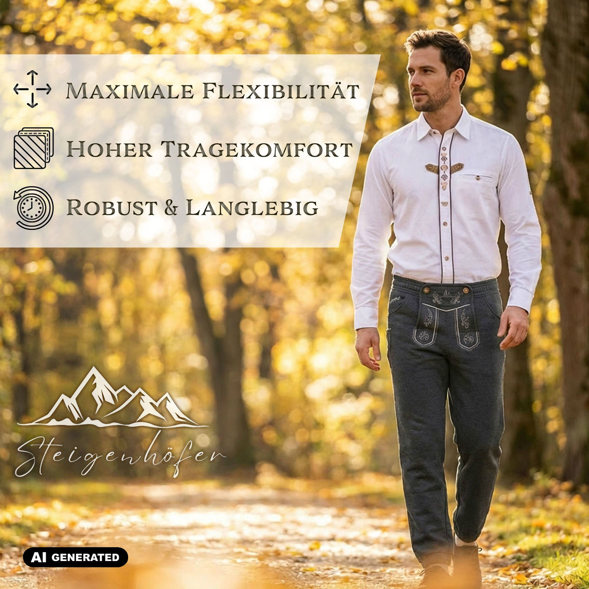 Steigenhöfer Trachten Jogginghose MARIUS