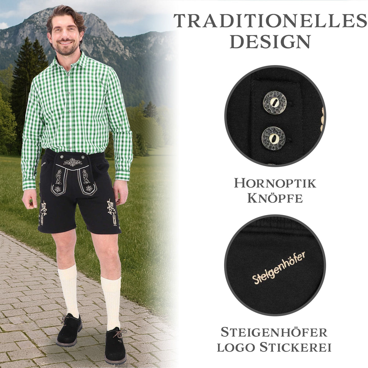 Steigenhöfer Trachten Jogginghose MORITZ