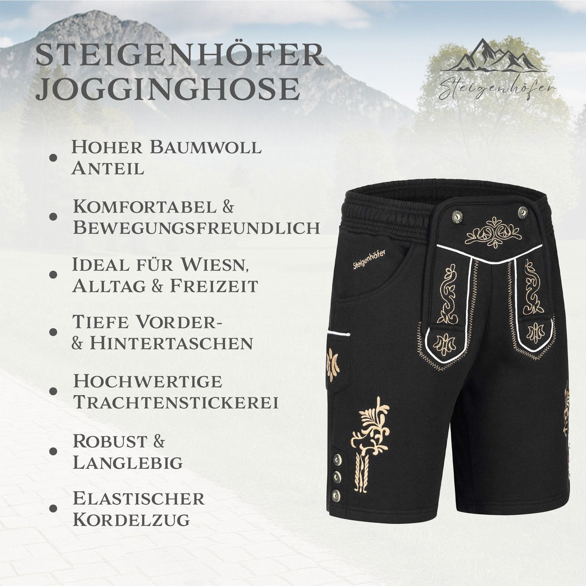 Steigenhöfer Trachten Jogginghose MORITZ