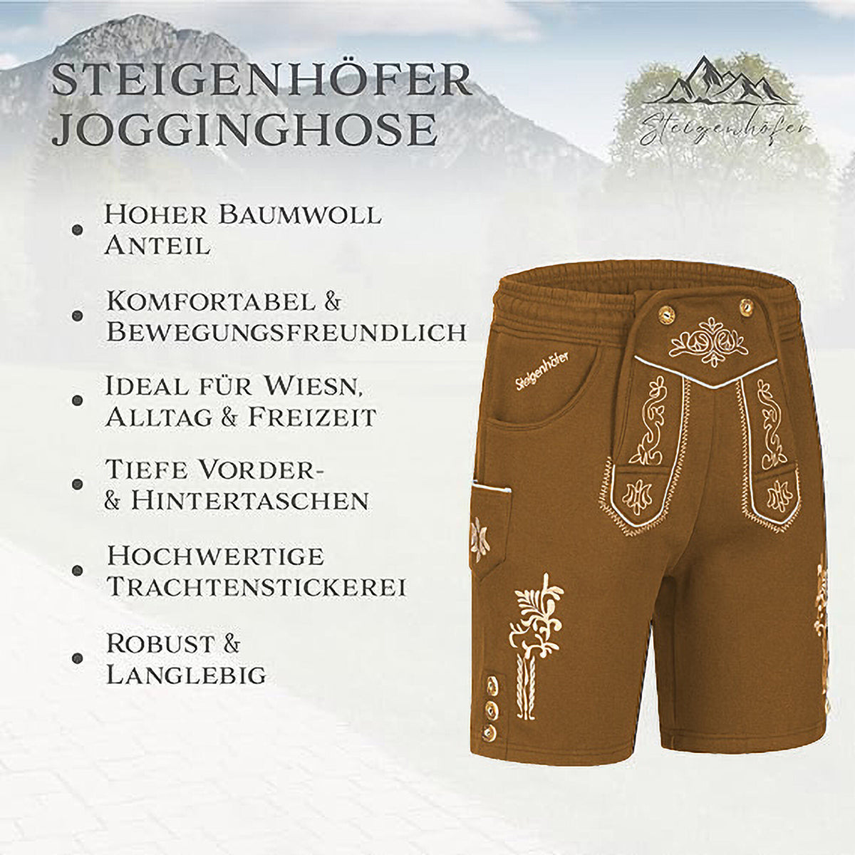 Steigenhöfer Trachten Jogginghose MORITZ