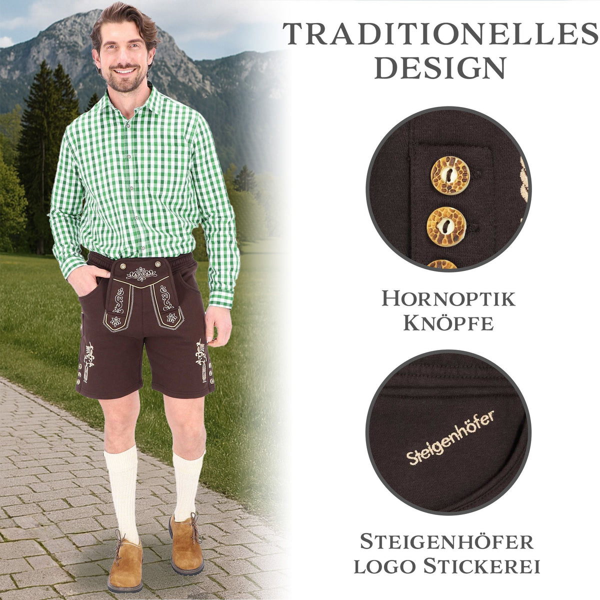 Steigenhöfer Trachten Jogginghose MORITZ