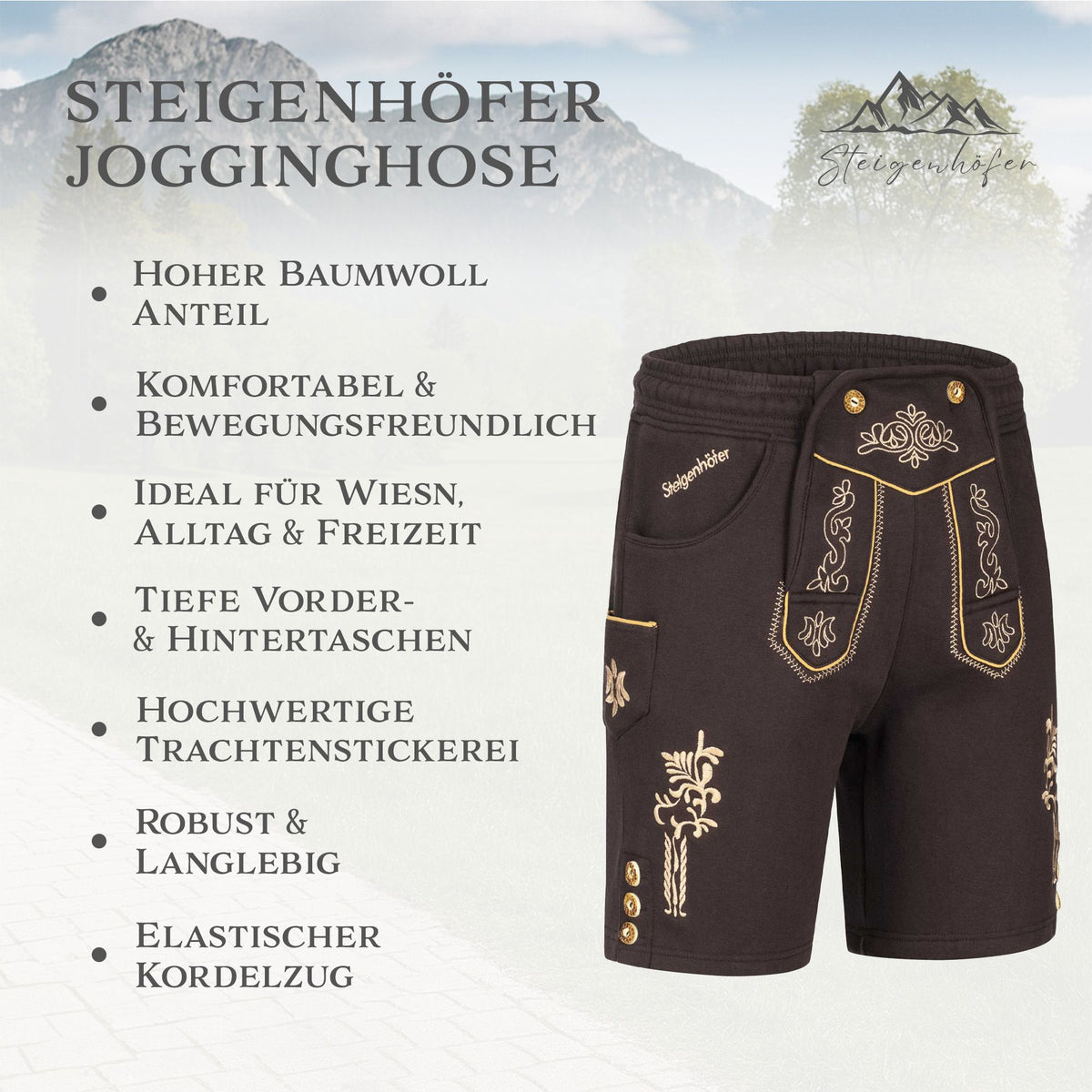 Steigenhöfer Trachten Jogginghose MORITZ