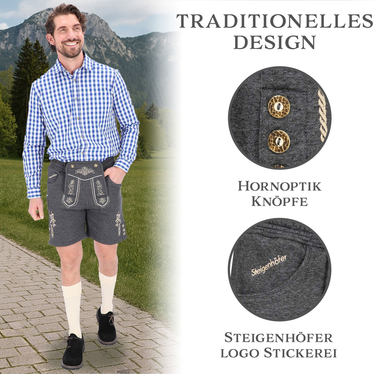 Steigenhöfer Trachten Jogginghose MORITZ