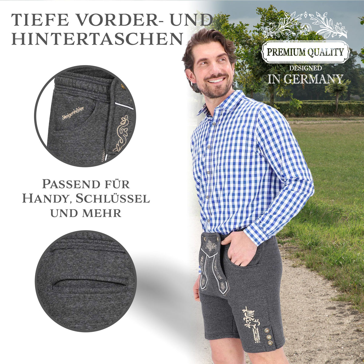 Steigenhöfer Trachten Jogginghose MORITZ