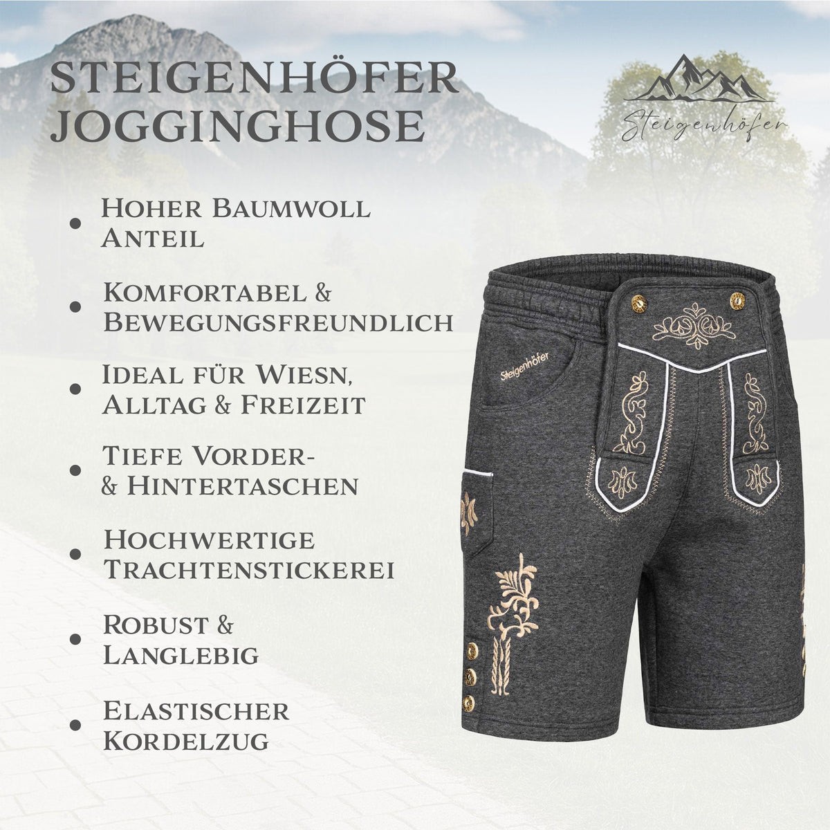 Steigenhöfer Trachten Jogginghose MORITZ