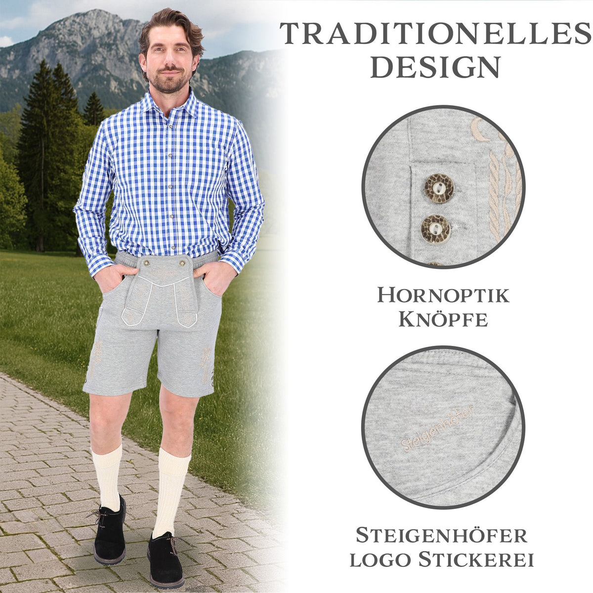 Steigenhöfer Trachten Jogginghose MORITZ