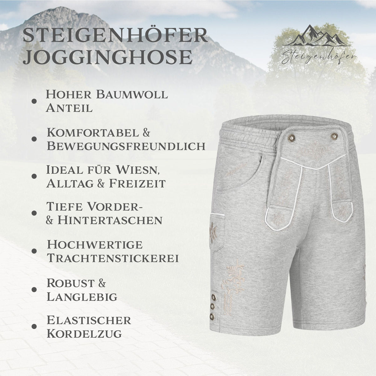 Steigenhöfer Trachten Jogginghose MORITZ