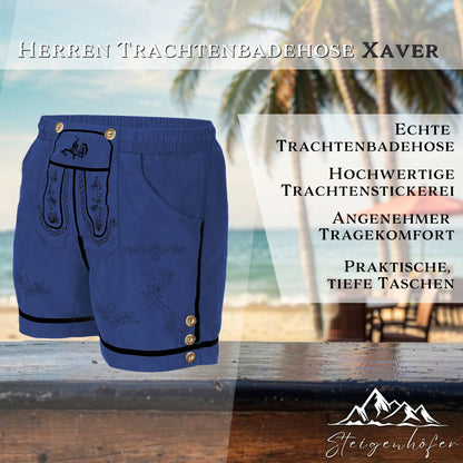 Steigenhöfer Badehose im Trachtenlook XAVER