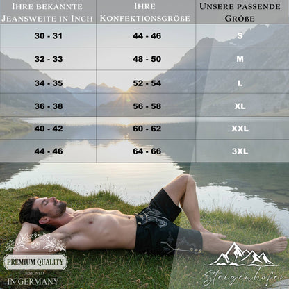 Steigenhöfer Badehose im Trachtenlook XAVER