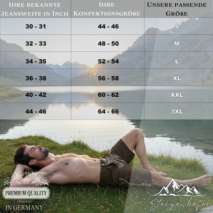 Steigenhöfer Badehose im Trachtenlook XAVER