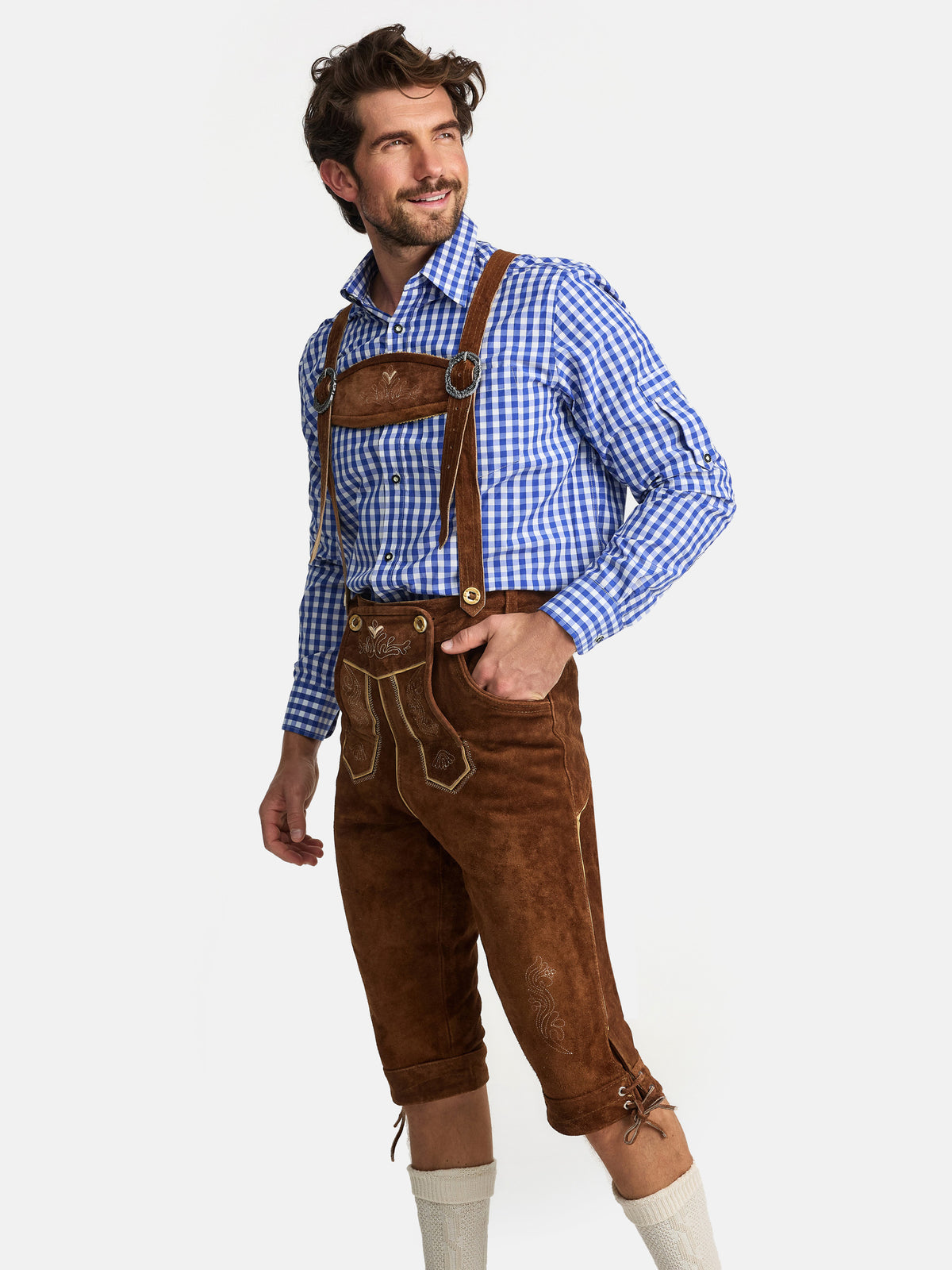 Steigenhöfer Lederhose Kniebund REINHOLD